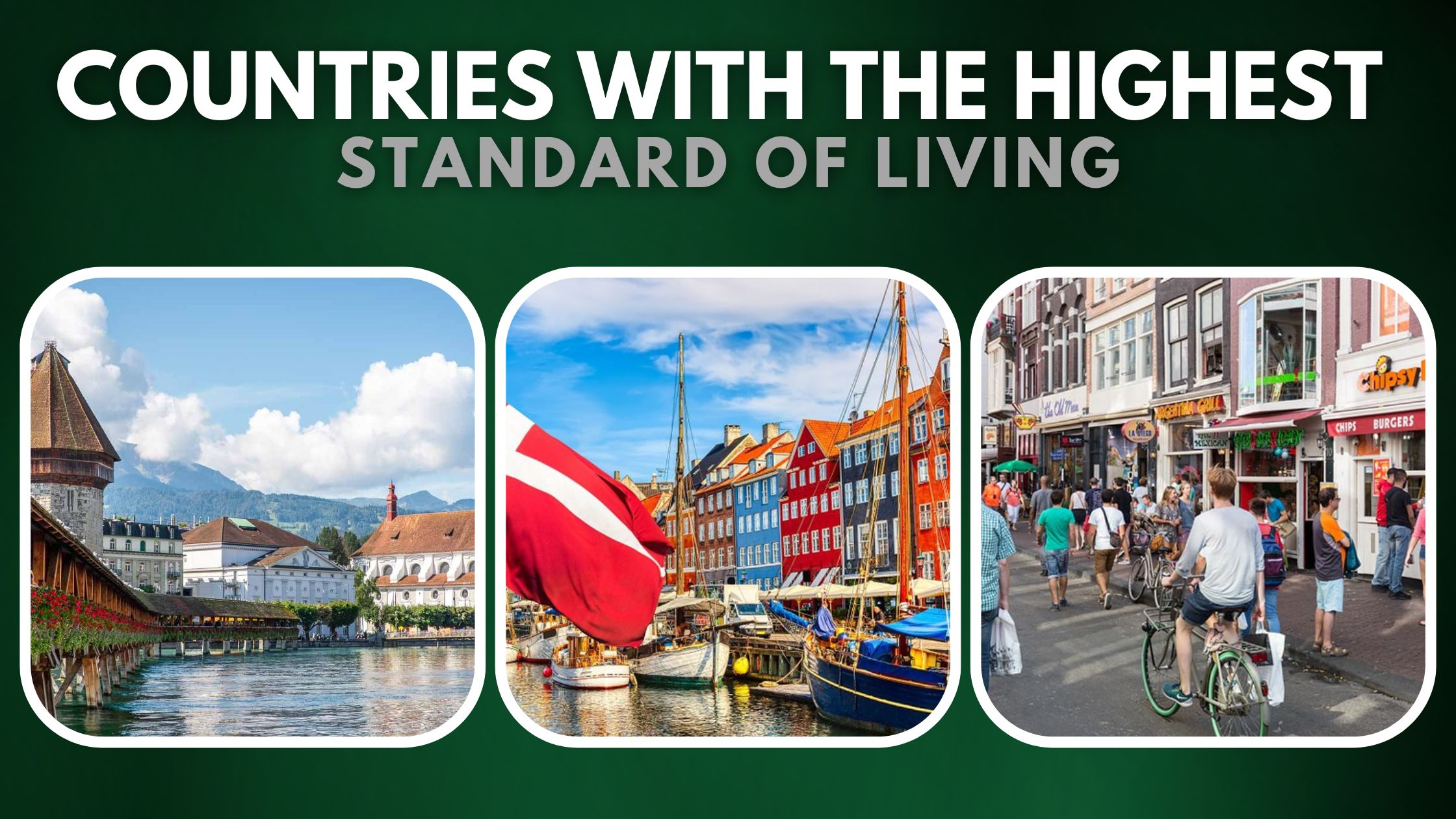 10 Countries with the Highest Standard of Living in 2023